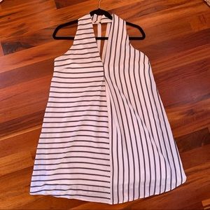 HYFVE Chic Striped Halter Dress 🤍